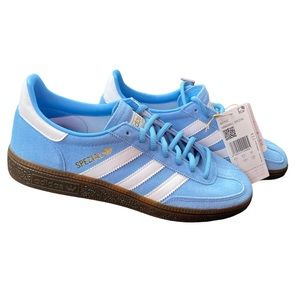 Adidas Handball Spezial, light blue, gum sole